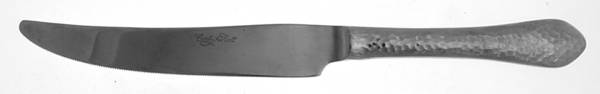 York (Stainless) Individual Solid Handle Steak Knife