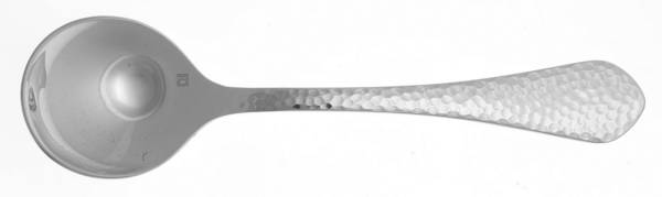 York (Stainless) Round Bowl Soup Spoon (Bouillon)