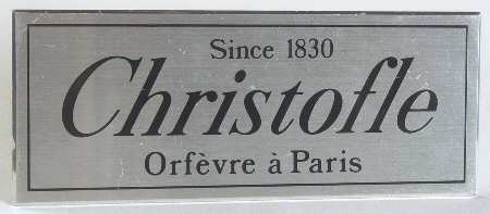 Advertising Signs by Christofle France