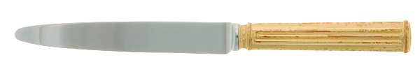 Triade (Gold Electroplate) New French Hollow Knife