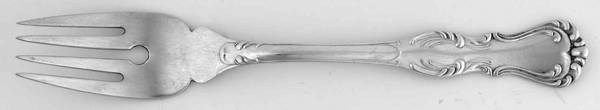 Prince Albert (Sterling) Individual Solid Fish Fork