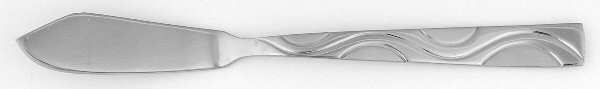 Unity Frost (Stainless) Flat Handle Master Butter Knife