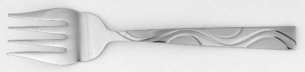 Unity Frost (Stainless) Medium Solid Cold Meat Serving Fork