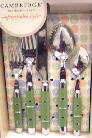 Allena-Green (Stainless, Plastic) by Cambridge Silver