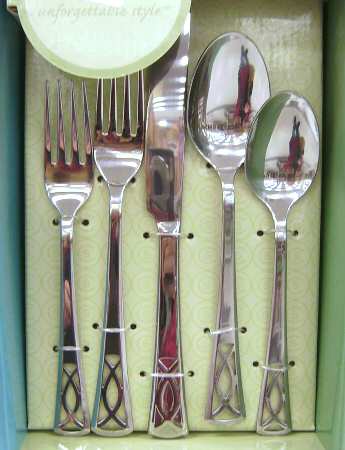 Lattice (Stainless) by Cambridge Silver
