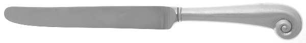 Modern Shell (Sterling) New French Hollow Knife
