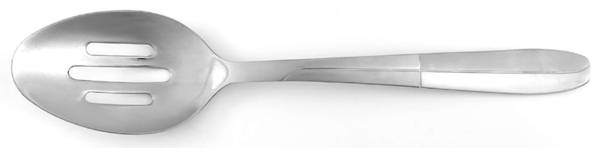 Asher-Sand (Stainless) Pierced Tablespoon (Serving Spoon)