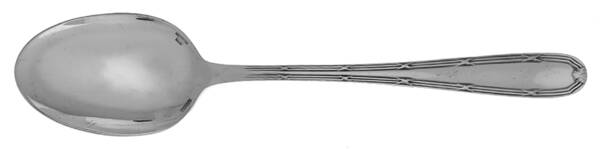 Turgot (Silverplate) Solid Serving Spoon