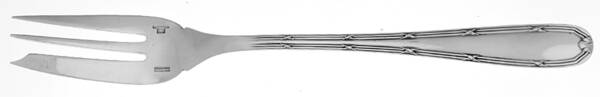 Turgot (Silverplate) Solid Serving Fork