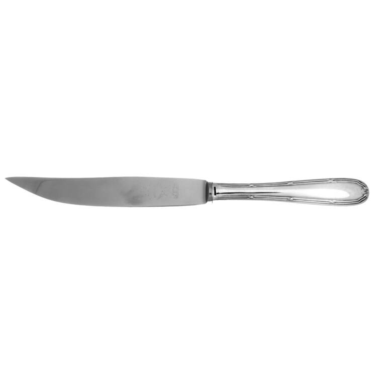 Turgot (Silverplate) Steak Knife Individual Hollow, No Serrate HC