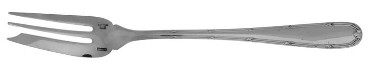 Turgot (Silverplate) Solid Salad Serving Fork