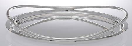 Vertigo (Silverplate, Hollowware) 15" Round Tray
