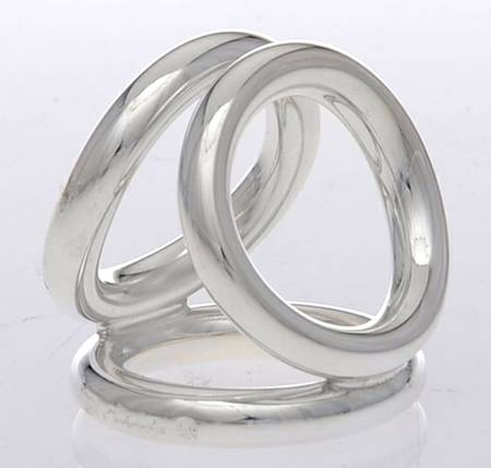 Vertigo (Silverplate, Hollowware) Place Card Holder