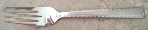 Tailor (Stainless, Glossy) Medium Solid Cold Meat Serving Fork