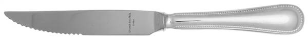 Le Perle (Silverplate) Steak Knife Individual Hollow, Serrate HC