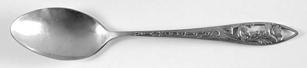 States & Cities Souvenir Spoons(Sterling) California Five O'Clock Spoon