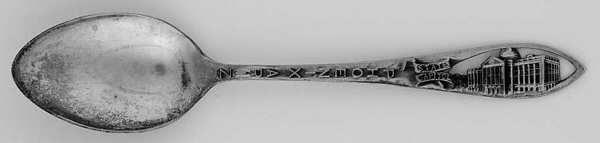 States & Cities Souvenir Spoons(Sterling) Arizona Demitasse Spoon