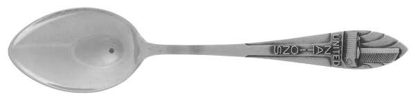 States & Cities Souvenir Spoons(Sterling) New York Demitasse Spoon