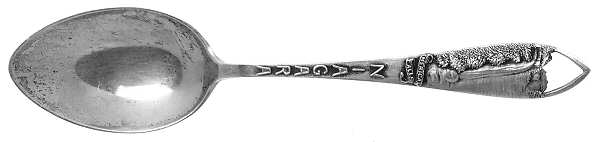 States & Cities Souvenir Spoons(Sterling) New York Demitasse Spoon