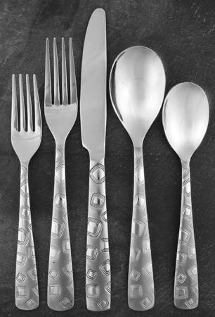 Bedrock Sand (Stainless) 5 Piece Place Setting