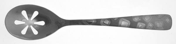 Bedrock Sand (Stainless) Pierced Tablespoon (Serving Spoon)
