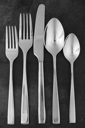 Logan (Stainless) 5 Piece Place Setting