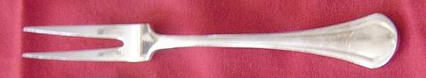 Printania (Silverplate) Small 2-Tine Cold Meat Serving Fork
