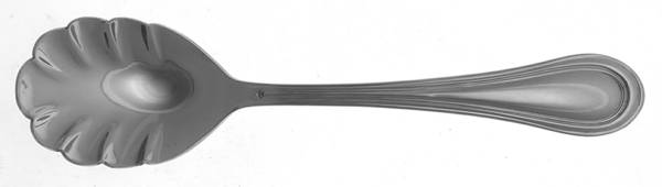 Magnolia (Stainless) Sugar Shell Spoon by Cuisinart Flatware
