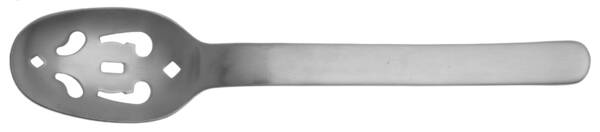 Wren (Stainless, Satin) Pierced Tablespoon (Serving Spoon)