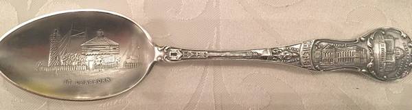 States & Cities Souvenir Spoons(Sterlng) Illinois Teaspoon