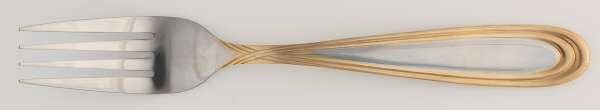 Splendor-(Stainless, Gold Accent) Fork