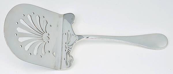 Berry (Silverplate) Solid Asparagus Server