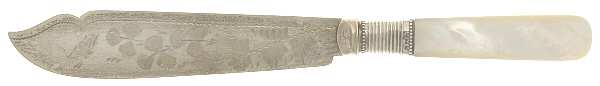 Pearl Handle Flatware 1 (Sterling) Pearl Handle Individual Fish Knife