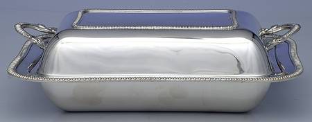 3357 (Silverplate, Hollowware) Individual Casserole & Lid