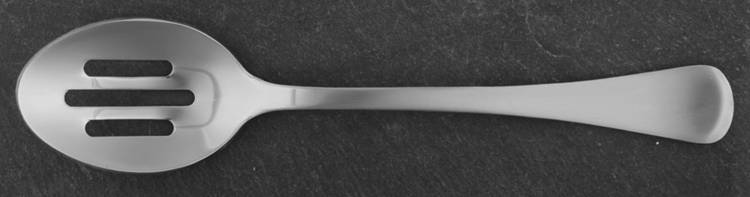 Bailey Satin (Stainless) Pierced Tablespoon (Serving Spoon)
