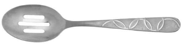 Serendipity Sand (Stainless) Pierced Tablespoon (Serving Spoon)