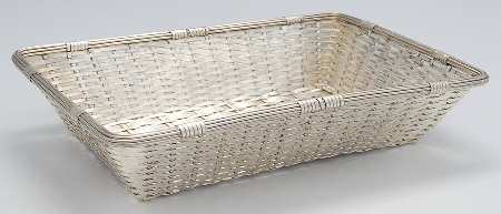 Woven (Silverplate, Hollowware) by Christofle France
