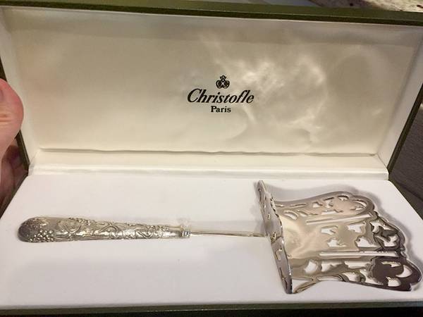 Vinea (Silverplate) Asparagus Server with Stainless Bowl