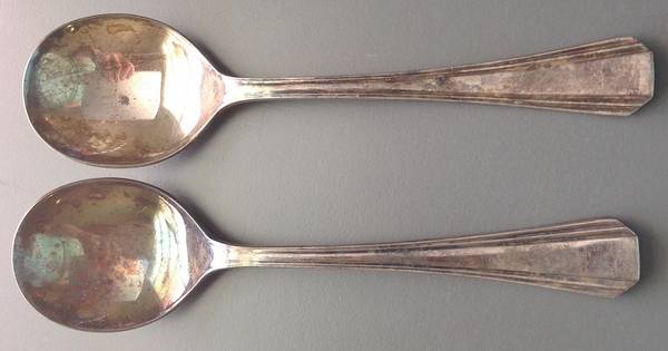 Palme (Silverplate, Hotel Ware) Round Bowl Soup Spoon (Cream Soup)