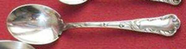 Louis XV Chrysanthemum (Slvp) Round Bowl Soup Spoon (Cream Soup)