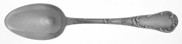 Louis XV Chrysanthemum (Slvp) Monogram Tablespoon (Serving Spoon)
