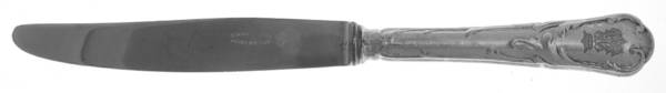 Louis XV Chrysanthemum (Slvp) Monogram Modern Hollow Knife