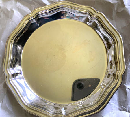 CTF109 (Silverplate, Hollowware) Coaster