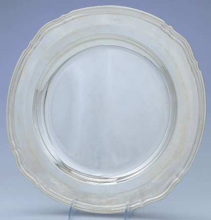 CTF109 (Silverplate, Hollowware) 13" Round Tray