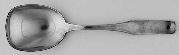 CUO87 (Silverplate) Solid Serving Spoon