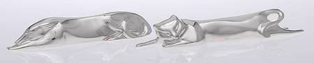 Gallia Collection (Silverplate, Hollowware) Knife Rest - Set of 2