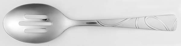 Sasha Sand (Stainless) Pierced Tablespoon (Serving Spoon)