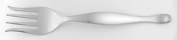 Eva (Stainless) Large Solid Cold Meat Serving Fork