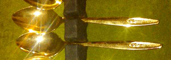 CIF31 (Gold Electroplate) Place/Oval Soup Spoon