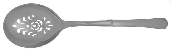 Trevoux (Stainless) Casserole Spoon with Pierced Stainless Bowl HC